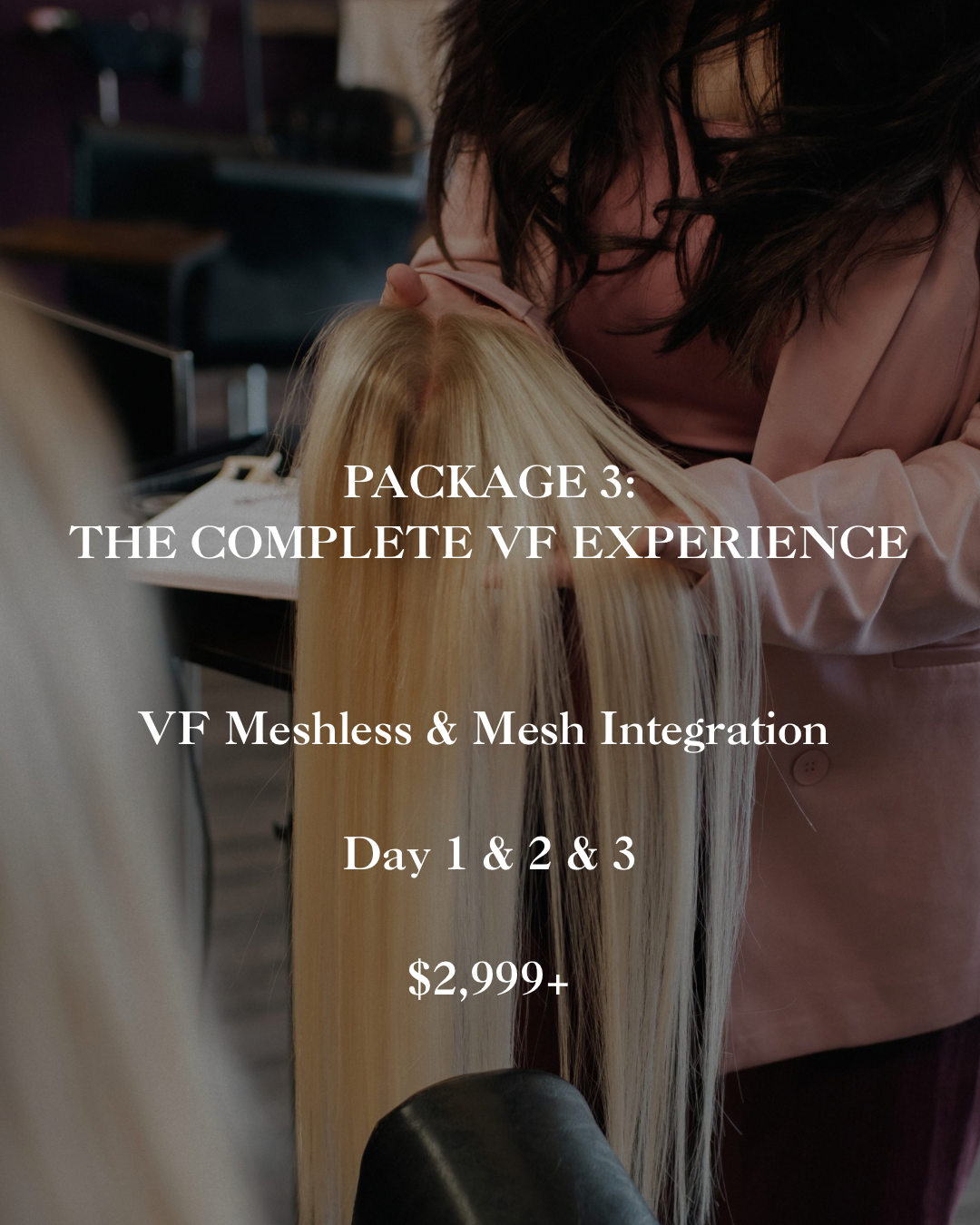 Package 3 : The Complete VF Experience | Sept 26, 27, & 28
